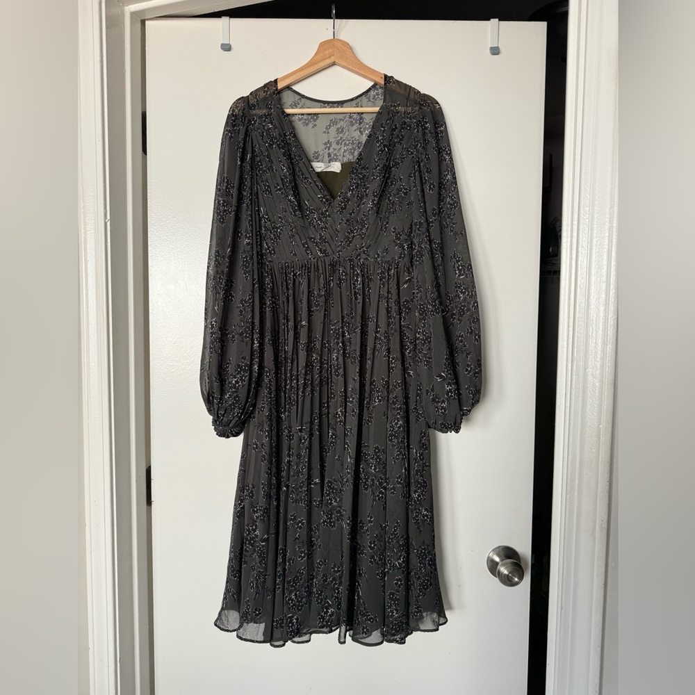 Fame & Partners The Landry Dress in Dark Green
